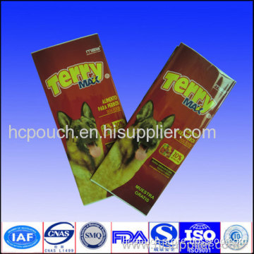 Dog Food Side Gusseted Bag For Food 